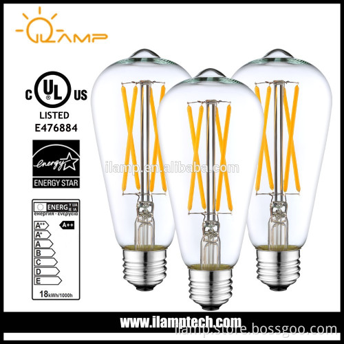 Lamp led filament E26 AC120V dimmable for chandelier fixture
